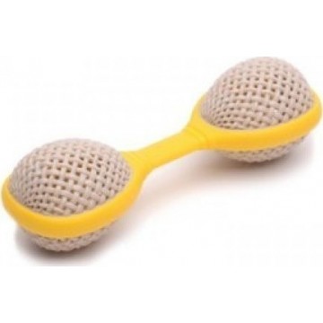 Taf Toys κουδουνίστρα Rattan Rattle Duo κίτρινο ΠΑΙΧΝΙΔΙΑ 0-6 ΜΗΝΩΝ